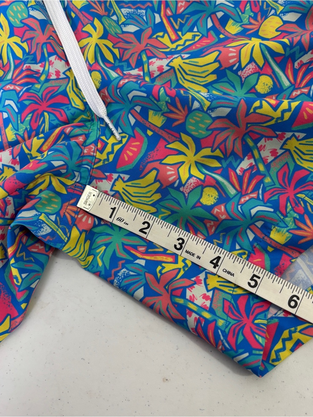 Chubbies Tropical Print Swim Trunks - Picture 6 of 6